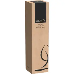 Okiyo Shioki Bamboo Salt or Pepper Mill Gift Box